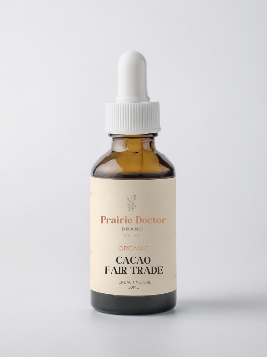 Our Cacao (Fair Trade) Herbal Tincture is handcrafted using organic Cacao fruit. Cacao is commonly known as the sacred “food of the gods". Cacao is revered for its heart-opening, mood-lifting, and antioxidant-rich properties and is traditionally used in Central and South American cultures for ritual, nourishment, and vitality.